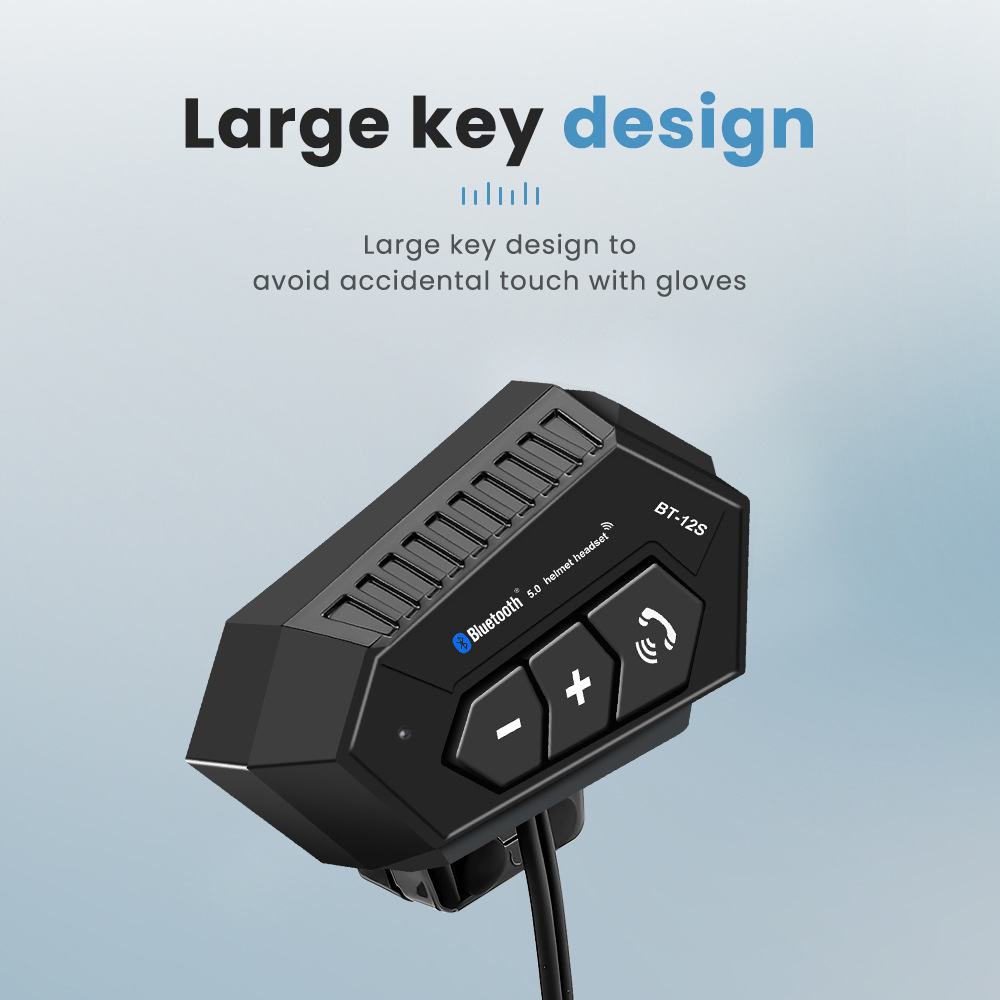 Bluetooth Wireless Headset For Motorcycle Helmet-thumbmail-2
