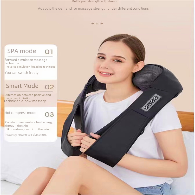 Multifunctional Kneading Massage Shawl with Heat-thumbmail-5