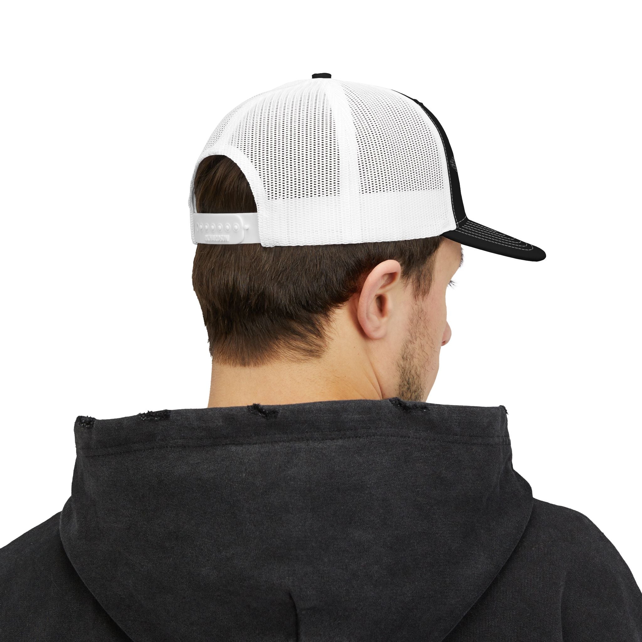 Viceofcity Trucker Cap | Mesh Snapback Hat, Distressed Text Design-thumbmail-10