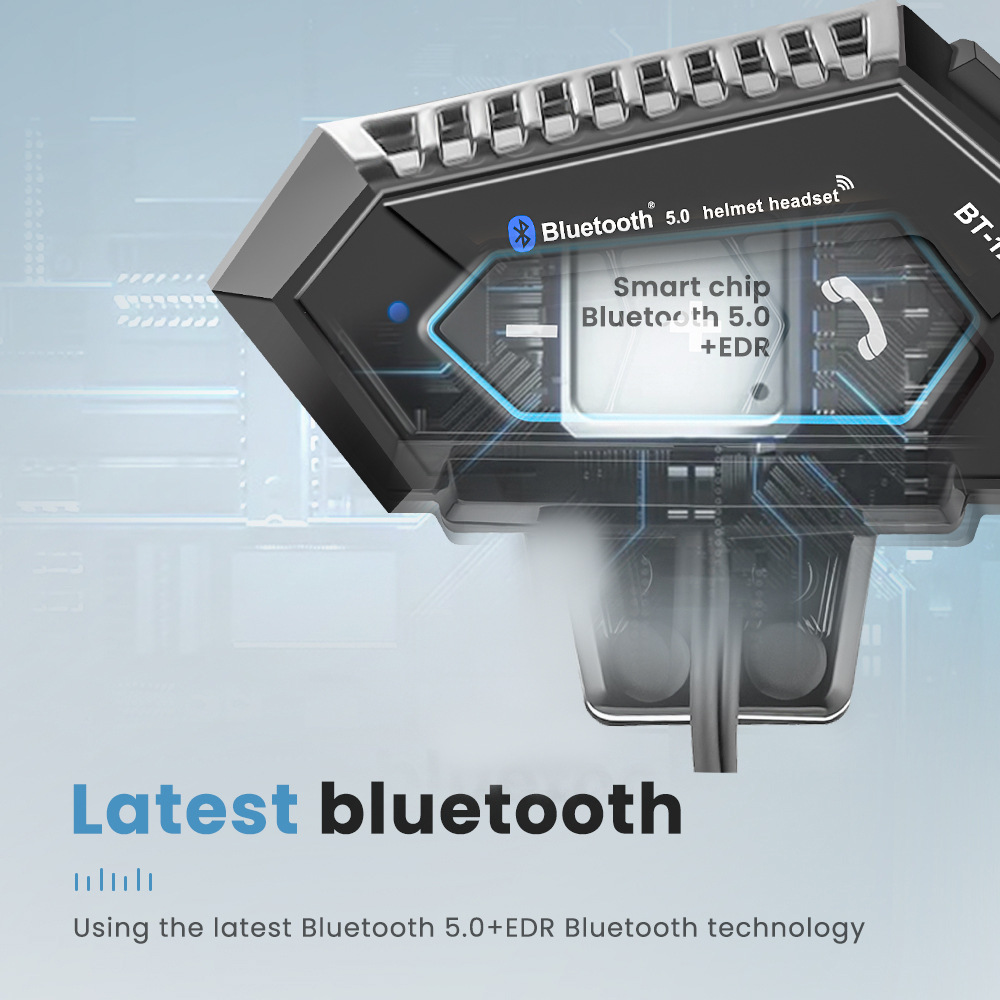 Bluetooth Wireless Headset For Motorcycle Helmet-thumbmail-12