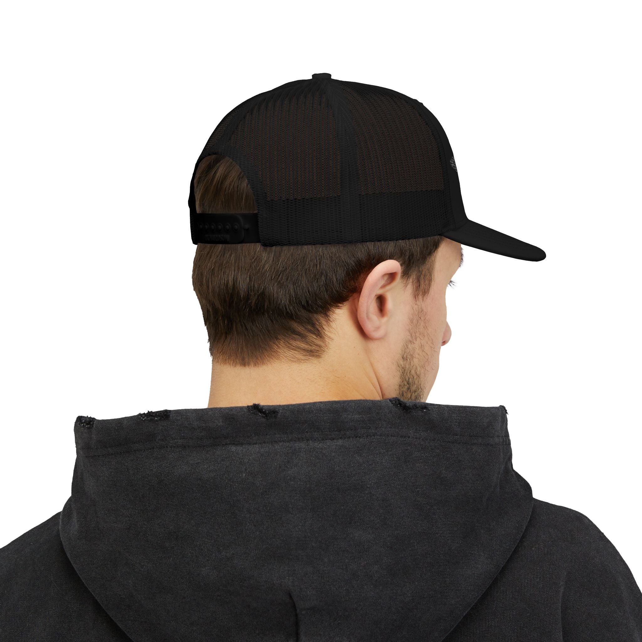 Viceofcity Trucker Cap | Mesh Snapback Hat, Distressed Text Design-thumbmail-19