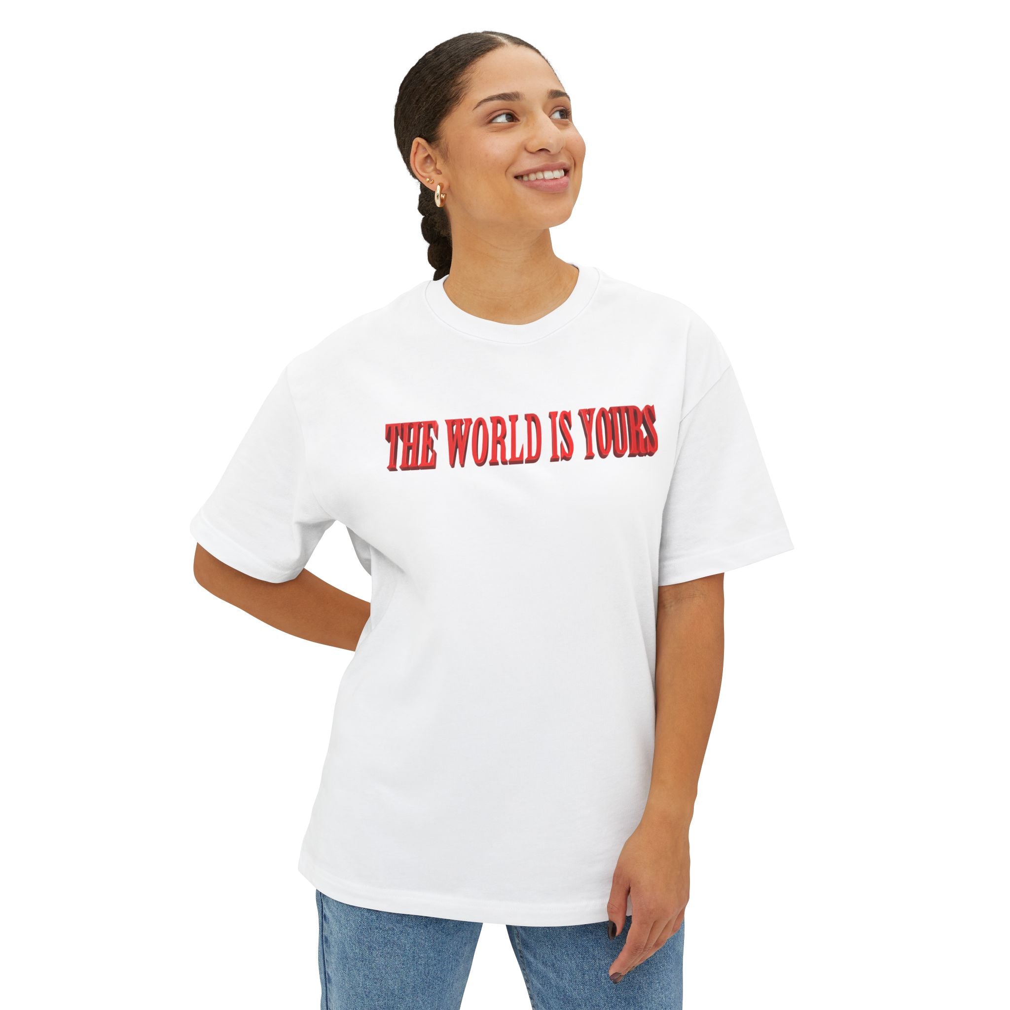 Unisex Oversized Boxy Tee-thumbmail-4