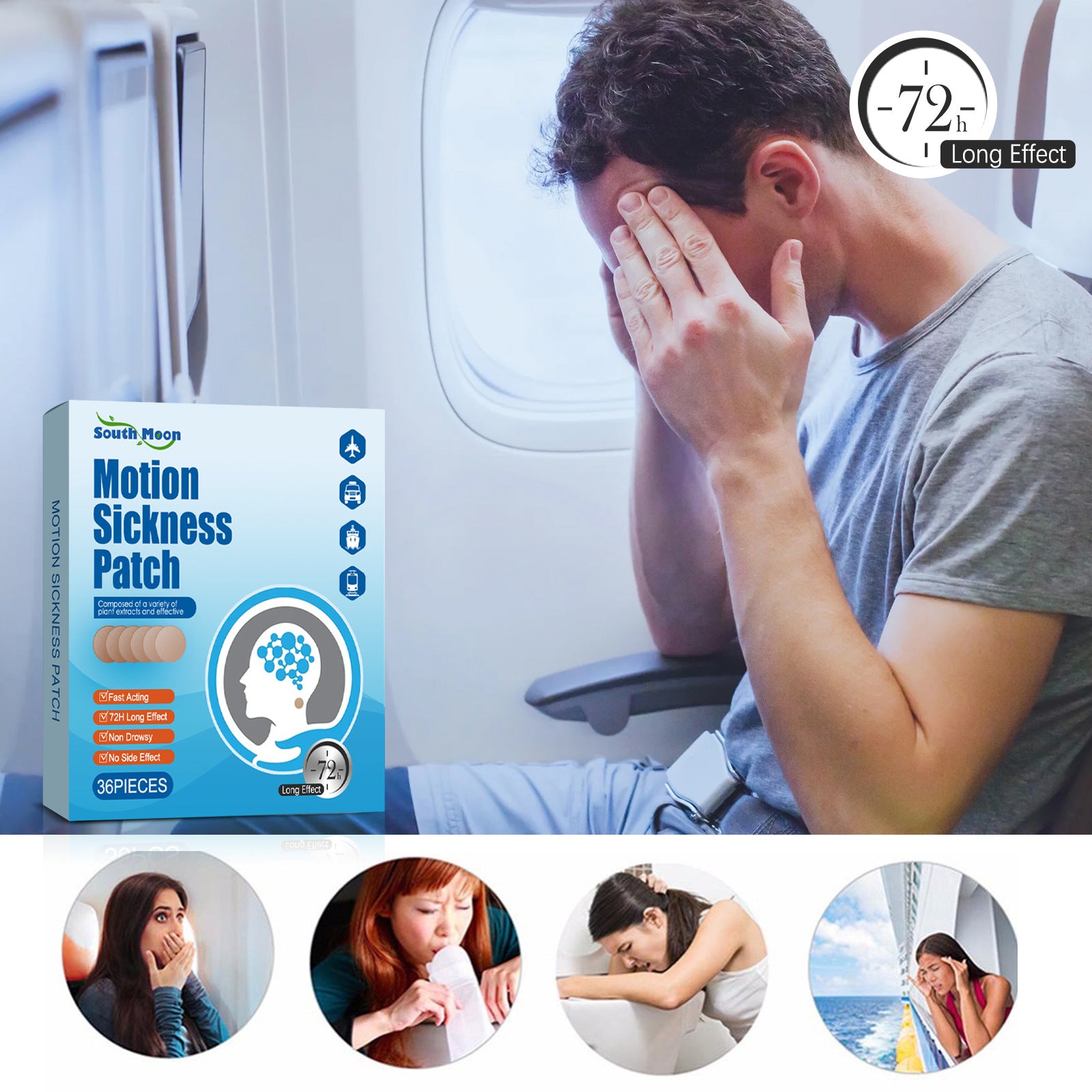 South Moon Travel Motion Sickness Relief Patches-thumbmail-3